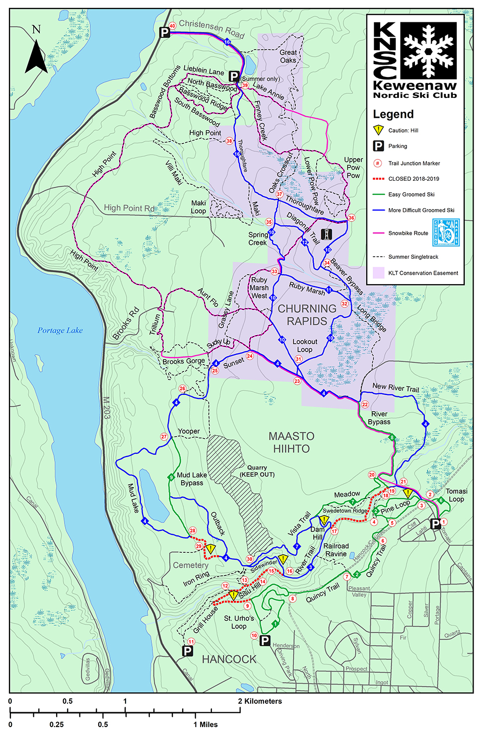 Snow Biking – Keweenaw Mountain Lodge